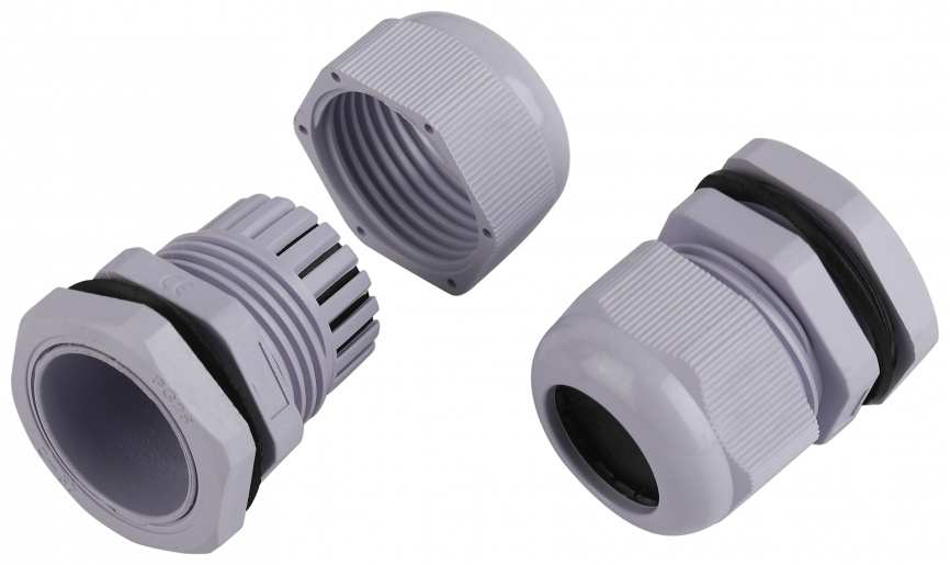 Кабельный ввод сальник ЭРА NO-224-236 PG 25 (d отв.30 мм / d провод.15-21 мм) IP54 (упаковка 15 штук) фото 1