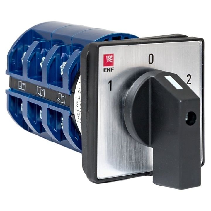 Кулачковый переключатель ПК-1-23 63А 3P "1-0-2" EKF фото 1
