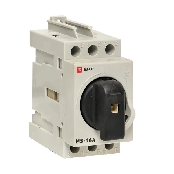 Рубильник модульный MS-16A 3P на DIN-рейку EKF фото 2