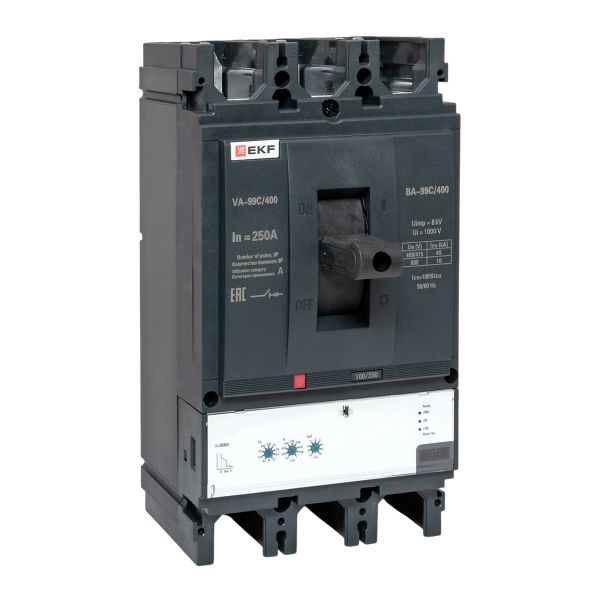 Выключатель ВА-99C (Compact NS) 400/250А 3P 45кА EKF фото 1