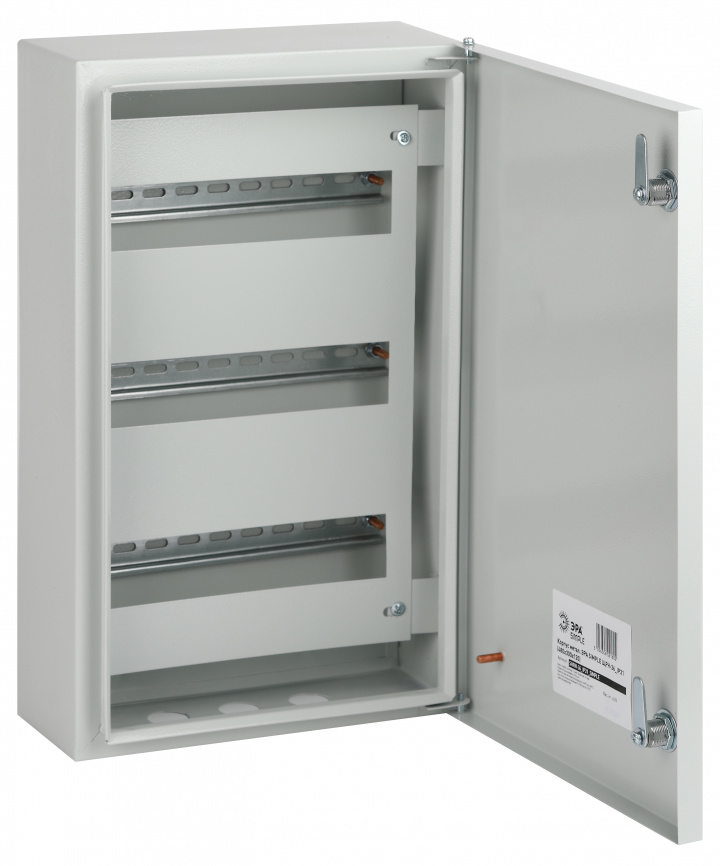 Корпус металлический навесной ЭРА SIMPLE ЩРН-36 (480х300х120) IP31 УХЛ3 серый фото 1