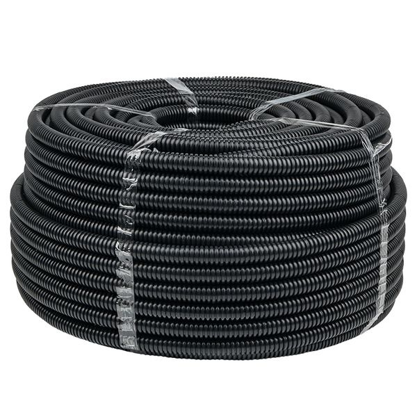 Труба гофр. FRHF с зондом d20мм (100м) черная Plast EKF PROxima фото 1