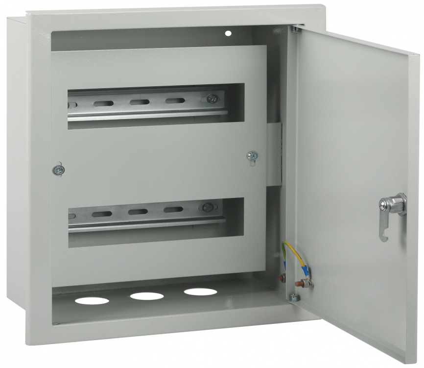 Корпус металлический встраиваемый ЭРА ЩРВ-24 (330х300х120) IP31 УХЛЗ серый фото 1
