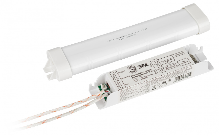 БАП для светильников ЭРА LED-LP-E024-1-240 универсальный до 24Вт 1час IP20 фото 1