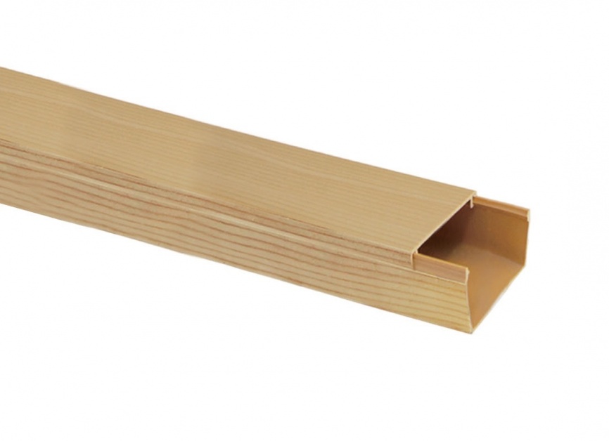 Кабельный канал EKF-Plast 40х16  под светлое дерево (30 м.) фото 1
