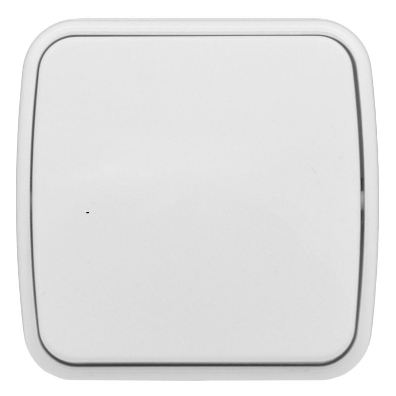 "Минск" Выключатель 1-клавишный ОП 10А белый EKF фото 1