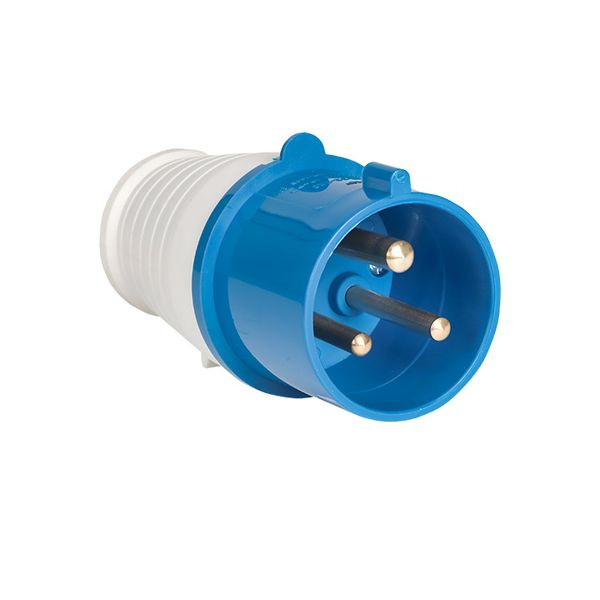 Вилка 013 2Р+РЕ 16А 220В IP44 EKF фото 1