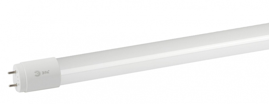Лампа светодиодная ЭРА RED LINE LED T8-20W-840-G13-1200mm NTB G13 20Вт неповоротный трубка стекло нейтральный белый свет фото 1