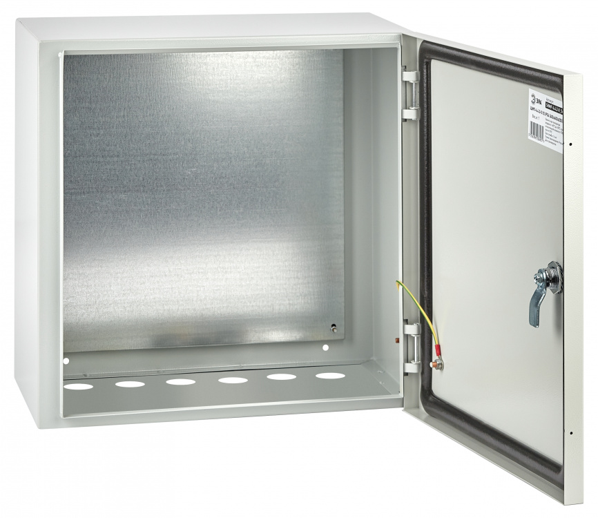 Корпус металлический ЭРА ЩМП-4.4.2 (400х400х250) IP54 У2 серый фото 1