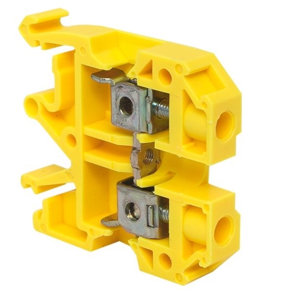 Колодка клеммная JXB-2,5/35 желтая EKF фото 1