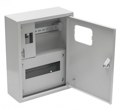 Щит ЩУРн 1/9 электрон. с окном IP31 (360х280х110) EKF Basic фото 1