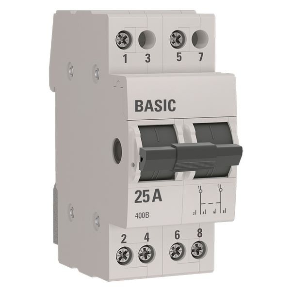 Трехпозиционный переключатель 2P 25А EKF фото 1