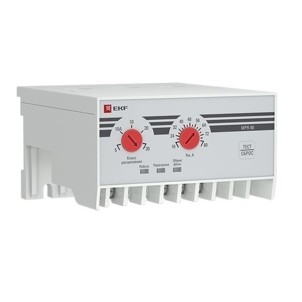 Реле защиты двигателя MPR 80А EKF PROxima фото 1