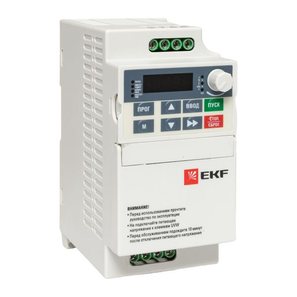 Преобразователь частоты 0,75 кВт 3х400В VECTOR-80 EKF Basic фото 1