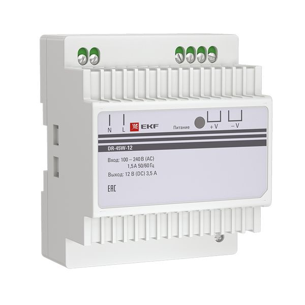 Блок питания 12В DR-45W-12 EKF PROxima фото 1