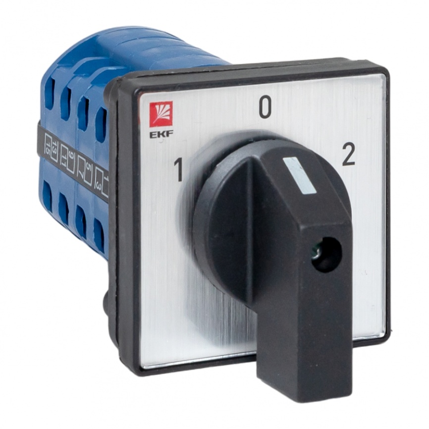Кулачковый переключатель ПК-1-24 10А 4P "1-0-2" EKF фото 1