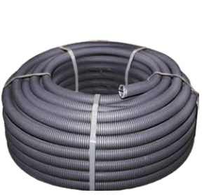 Труба гофр. FRHF с зондом d25мм (75м) черная Plast EKF PROxima фото 1