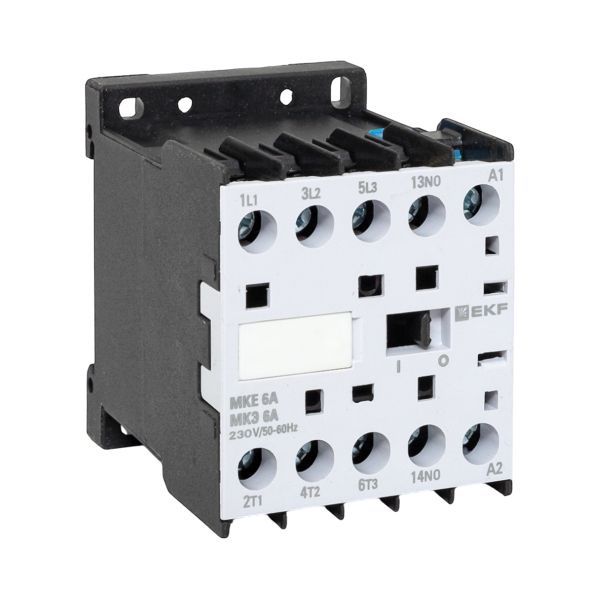 Миниконтактор МКЭ 6А 230В 1NO EKF PROxima фото 1