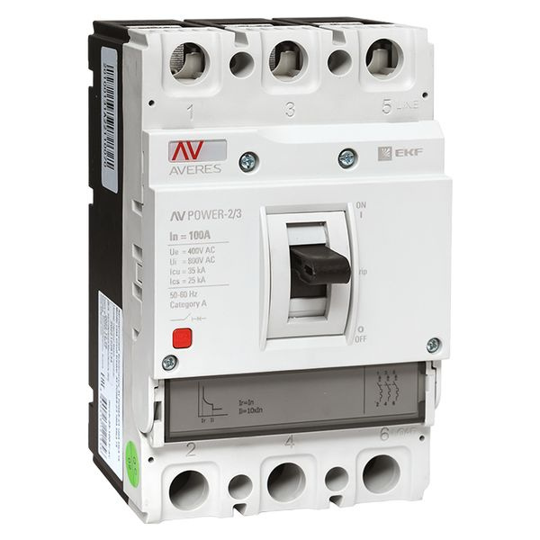 Выключатель AV POWER-1/3 100А 35kA TR фото 1