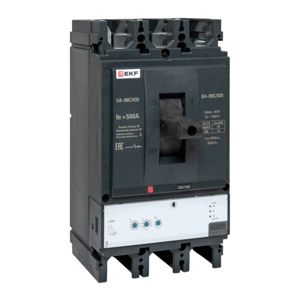 Выключатель ВА-99C (Compact NS) 630/500А 3P 45кА EKF фото 1