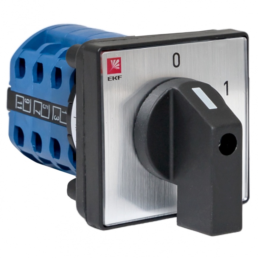 Кулачковый переключатель ПК-1-53 10А 3P "1-2" EKF PROxima фото 1