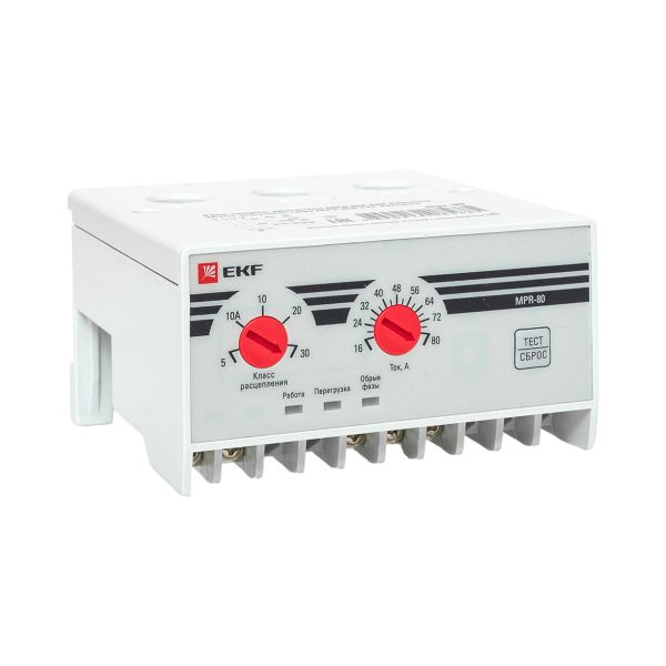 Реле защиты двигателя MPR 80А EKF PROxima фото 1
