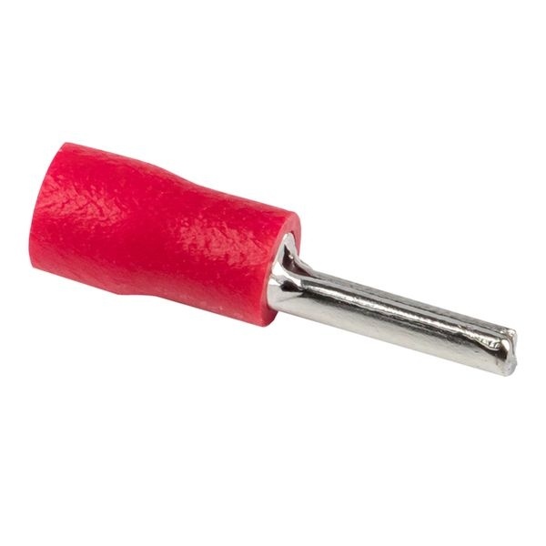 Наконечник штыревой круглый изолированный НШКИ 0.25-1.5 (уп 50шт) EKF фото 1