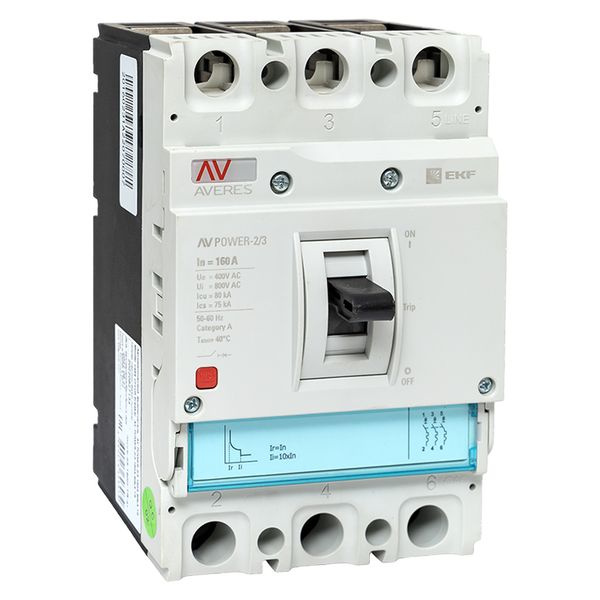 Выключатель AV POWER-2/3 160А 80kA TR фото 1