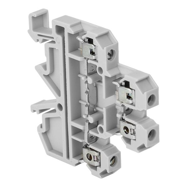 Клемма винтовая двухуровневая JXB-4/35 серая EKF фото 1