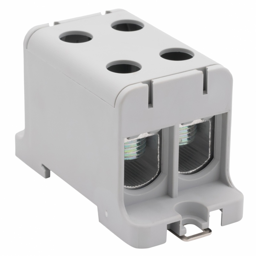 Клемма силовая КСВ 16-95 кв. мм. серая EKF (двойная)(4) фото 1