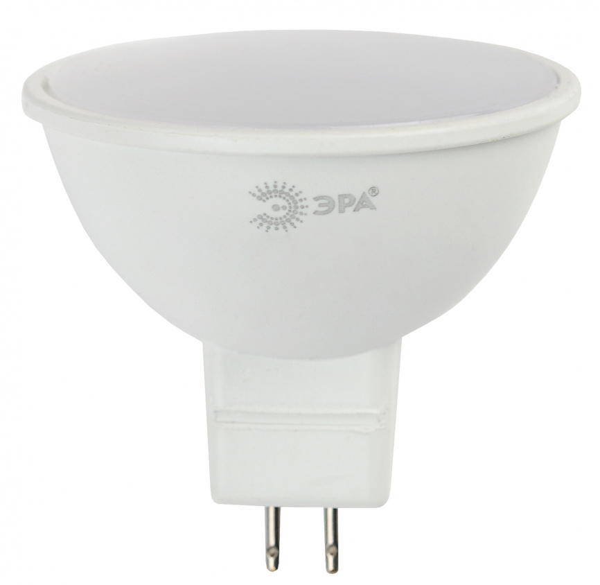 Лампа светодиодная ЭРА STD LED MR16-8W-12V-860-GU5.3 8Вт софит холодный дневной свет GU5.3 фото 1