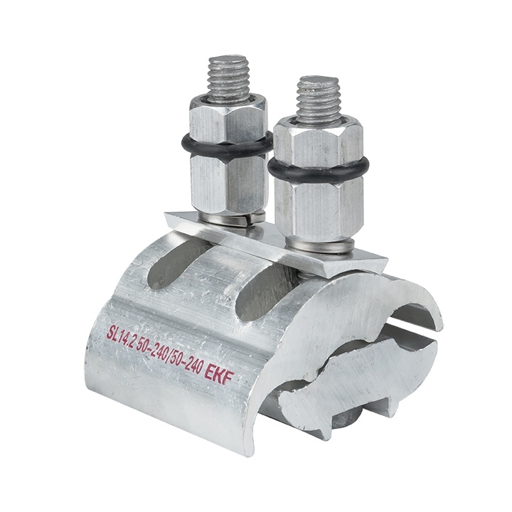 Зажим ответвительный плашечный SL14.2 50-240/50-240 EKF  фото 1