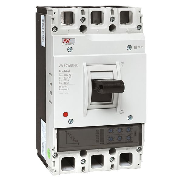 Выключатель AV POWER-3/3 630А 50kA ETU2.0 фото 1