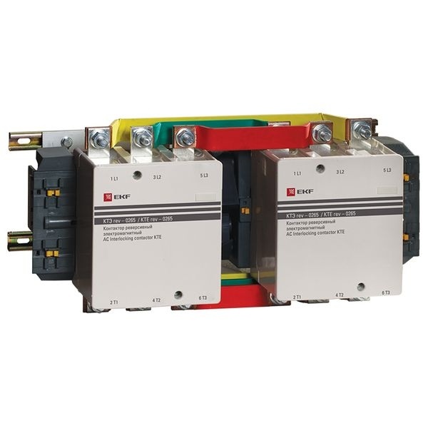 Контактор КТЭ реверсивный 265А 380В фото 1