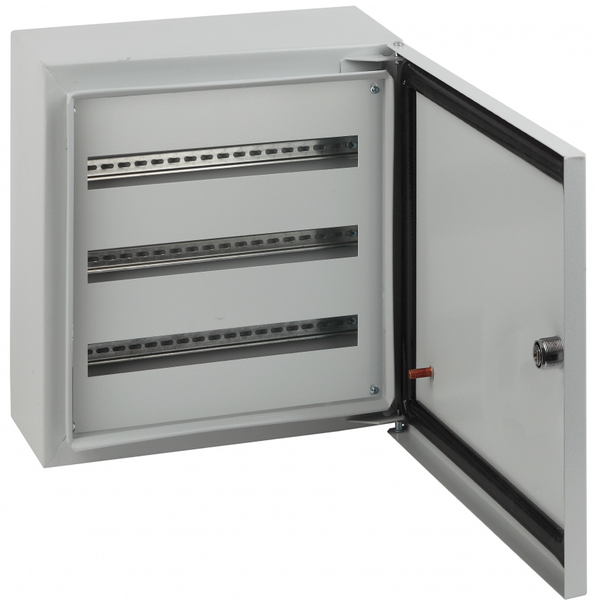 Корпус металлический навесной ЭРА SIMPLE ЩРНг-36 (480х300х120) IP54 У2 серый фото 1